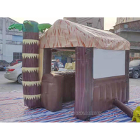 Petit bar gonflable tiki h0t, promotion en plein air avec impression numérique pour la publicité ou les événements de l'usine gonflable de la chine