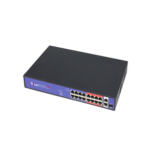 Plug & Play 16-<span class=keywords><strong>Port</strong></span> Gigabit thương mại <span class=keywords><strong>PoE</strong></span> chuyển đổi máy tính để bàn/Rack mount <span class=keywords><strong>PoE</strong></span> chuyển đổi với cơ quan giám sát - Product Image 1