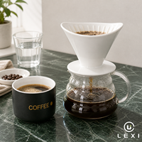 Outils à café, filtre à café en céramique, accessoires à café, filtre à café pour expresso, filtre à café réutilisable