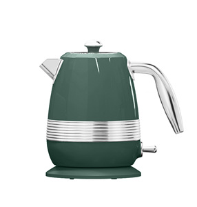 กาต้มน้ำไฟฟ้าสีขาวทอง OEM ตัวเครื่องสแตนเลส สำหรับชงกาแฟและชา - Product Image 5
