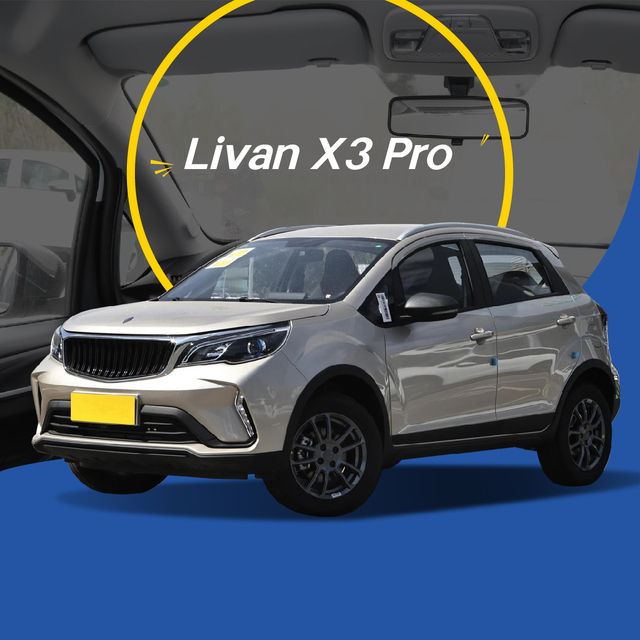 Livan Ruilan X3 PRO Automatic Compact SUV 1.5L Gasoline 5 Seats Affordable Urban Family Car for Overseas Dealers
