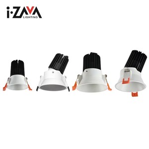 Éclairage <span class=keywords><strong>LED</strong></span> encastré au plafond pour <span class=keywords><strong>salle</strong></span> <span class=keywords><strong>de</strong></span> <span class=keywords><strong>bain</strong></span>, moderne, en aluminium, 8W, anti-éblouissement, dimmable, CRI>80, économie d'énergie - Product Image 1