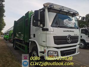 Nouveau camion compacteur de déchets solides manuel Shaanxi Automobile 12 m³ Diesel Euro 3 6500 kg MVM - Product Image 5