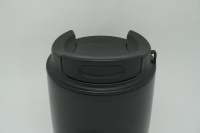 Mug à café 12 oz à double paroi en acier inoxydable, bouteille isotherme réutilisable avec poignée