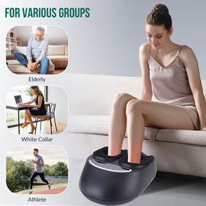 Nuevo tipo de máquina masajeadora de pies Rodillo VIBRADOR ELÉCTRICO Todo el cuerpo Relax Shiatsu Pierna Masajeador de pies - Product Image 6