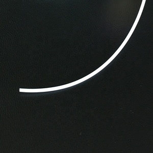 Blanco leche 2mm y 3mm Núcleo sólido LED Tira de luces de fibra óptica Resplandor lateral Guía de luz decorativa - Product Image 4