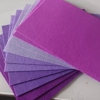 Nouveau kit d'artisanat DIY en feutre coloré non tissé, tissu en feutre à motifs de dessins animés pour la maternelle, fait main