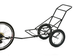 Remolque de bicicleta de carga grande de acero de liberación rápida con ruedas de 16 'para remolque de <span class=keywords><strong>caza</strong></span> 4001 - Product Image 1