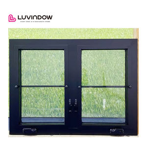 Certificado NFRC aprobado por <span class=keywords><strong>Florida</strong></span> Ventana abatible Resistencia al impacto moderna Manivela de aluminio Abierta a prueba de huracanes Hecho de madera - Product Image 4