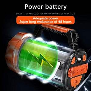 Linterna LED Potente de 1000LM al por Mayor, Ultra Larga Duración, Salida USB, Recargable, Banco de Energía, ABS, IP65, para Camping - Product Image 2