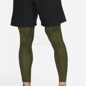 Venta caliente hombres gimnasio Leggings poliéster Spandex Fitness Leggings para adultos en blanco hombres Leggings - Product Image 3