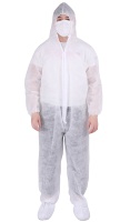 Combinaison de protection contre les produits chimiques PP personnalisée combinaison imperméable combinaison jetable Tyvek combinaison jetable