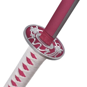 Espada Nichirin de 45 cm del Anime Japonés Demon Slayer, Réplica de Acero Inoxidable, Arma Samurái, Accesorio de <span class=keywords><strong>Cosplay</strong></span> de <span class=keywords><strong>Kanao</strong></span> <span class=keywords><strong>Tsuyuri</strong></span>, Juguete sin Afilar - Product Image 5
