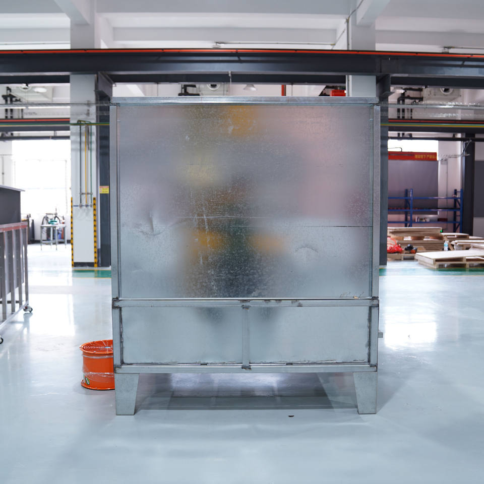 Industrial Curtain Paint Booth Water Spray Cabinet Powder Coating Spray ...