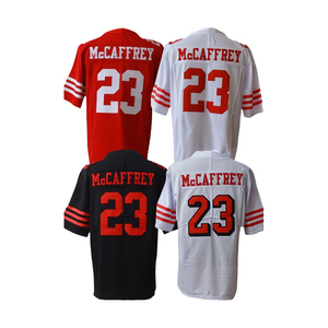 Maglie da Football Americano all'Ingrosso, Cucite, 13 Brock Purdy, 23 Christian McCaffrey, 1 <span class=keywords><strong>Ricky</strong></span> Pearsall, 97 Nick Bosa - Product Image 4