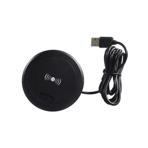 Chargeur de voiture sans fil 5V à double USB-C Chargeur de bureau avec fonction stéréo pour les canapés et les sièges de la maison - Product Image 1