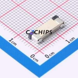 FPC-0.5AS-16PWCR-H20 FFC/FPC Connector SMD,P=0.5mm,Horizontal Mount Connector Drawer Type Top Contact 16P 0.5mm - Product Image 2