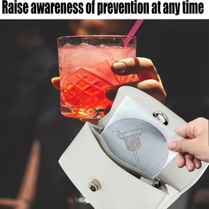 Etiquetas de Seguridad Desechables Antimanipulación al por Mayor, Sellos de Seguridad para Bebidas en Eventos y Fiestas, Pegatinas de Seguridad para Vasos - Product Image 2