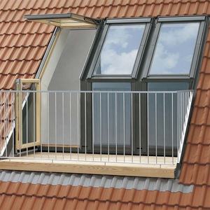 Custom Insulated Double Glazed Motorized Remote Control Waterproof Skylight Roof <strong>Window</strong> for Hotel Atrium Villa <strong>Stairwell</strong> - Product Image 2