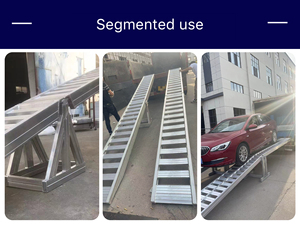 Ramp xếp dỡ bằng nhôm, ramp xếp dỡ gấp gọn, tải trọng 1500 lbs, dành cho xe ATV hạng nặng, làm bằng hợp kim nhôm - Product Image 3