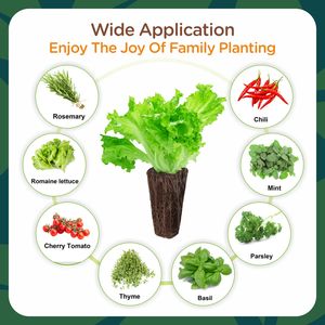 Kit de esponjas de inicio de plántulas compatibles con <span class=keywords><strong>IDOO</strong></span>, 80 Uds., tamaño pequeño, esponjas de crecimiento de raíces de repuesto, vainas para uso de plantas hidropónicas - Product Image 4