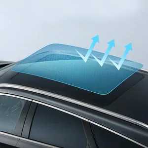 Car Skylight Roof Film Tpu Ppf Super Heat Insulation Uv Ir Rejection Tpu Ice Armor Blue For Car Body