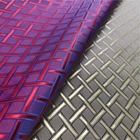 Tissu de doublure en jacquard de polyester et viscose tissé sur mesure pour chemises, costumes, manteaux, vestes et vêtements pour garçons et filles