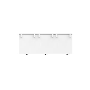 1788L-Extra Großer Weißer Dreitüriger Gewerblicher Horizontaler Gefrierschrank - Product Image 3