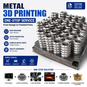 Service d'impression 3D de qualité industrielle, haute précision, prototypage rapide, traitement personnalisé, fichiers STL/3MF, tolérance de 0,02 mm, médical - Product Image 1