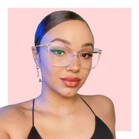Monture de lunettes œil-de-chat vintage tendance pour femme, verres optiques anti-lumière bleue pour la vue quotidienne