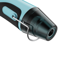 Pistolet thermique pour l'élimination des autocollants muraux, le décapage des décalcomanies, le retrait des étiquettes de meubles, le nettoyage des résidus de ruban adhésif double face et la scellage des films