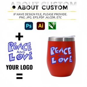 Verre à champagne isotherme en acier inoxydable 304 avec logo personnalisé, 12 oz, revêtement par pulvérisation, pour vin rouge et eau, thermos - Product Image 2