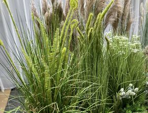 Arbre bonsaï artificiel moderne en <span class=keywords><strong>pot</strong></span> en plastique, plantes paysagères en plastique pour la décoration <span class=keywords><strong>de</strong></span> la maison, décoration <span class=keywords><strong>de</strong></span> bureau - Product Image 2