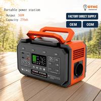 Station d'alimentation portable Lithium-ion à onde sinusoïdale pure, pompe à air, gonfleur de pneus, affichage numérique LED, pour extérieur, direct usine OEM/ODM