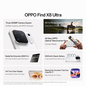 Оригинальный <span class=keywords><strong>OPPO</strong></span> Find X10 Pro Max 2026 года с процессором Dimensity 9600 Pro |   Комплект объективов 200 МП, настроенный по технологии Hasselblad |   6,78-дюймовый дисплей - Product Image 4