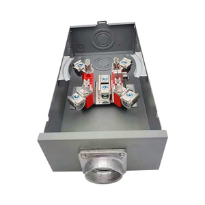 Prise de courant avec <span class=keywords><strong>base</strong></span> de prise carrée à 5 mâchoires de qualité supérieure 200A avec bakélite - Product Image 3