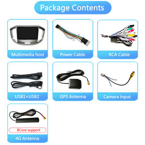 Radio para JAC Refine <span class=keywords><strong>M4</strong></span> 2016 2017 2018, Reproductor de Video para Auto, AM FM, Carplay, DSP, Reproductor de DVD para Auto, Sistema de Audio con Pantalla Dividida IPS, 4G - Product Image 3