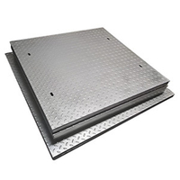Grille de plancher en acier galvanisé à chaud à prix d'usine pour passerelles et plateformes, grille de plancher composite en acier