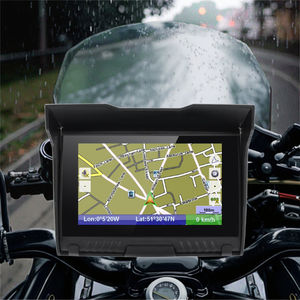 5 인치 방수 GPS 네비게이터 BT Conted 터치 스크린 Wince 6.0 시스템 모든 차량 오토바이 8GB 메모리 일본 시장 - Product Image 2
