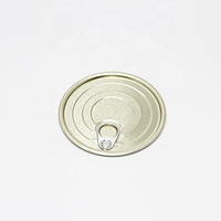 Couvercles en fer blanc à ouverture facile avec anneau de traction, écologiques, du fabricant EOE, pour boîtes de conserve de thon, couvercles métalliques de forme, fermetures de bouteilles