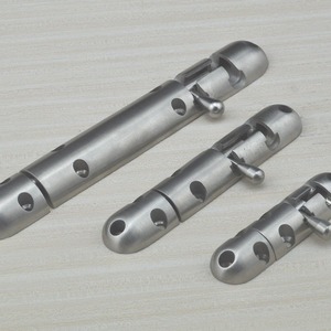 Stainless Steel Solid Precision Cast Bolt <b>Lock</b> 3 5 7 Inch Anti Theft Door <b>Latch</b> Exposed Bolt - Product Image 2