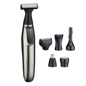 Recortadora Eléctrica 6 en 1 para Hombre, Recortadora de Vello Nasal, Recortadora de Vello Corporal, Afeitadora de Cejas, Depiladora Facial, Depiladora de Ojos - Product Image 6