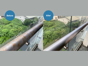 Taiwan factory effective iron <b>fallout</b> machine metal rust <b>remover</b> - Product Image 2