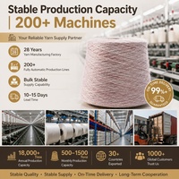 Multi Color 1/9NM Long Hair Fancy Yarn Furry Soft Yarn for Crafting Textile Industry Supply Wholesale Hilo Garen Benang