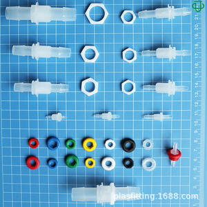 Conectores Dentales de Plástico PP de Alta Calidad, Placa de Inserción Dental Externa, Partición Fija, Manguera Recta Bidireccional - Product Image 2