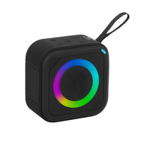 T103, Speaker Nirkabel Portabel 15W, Speaker Luar Ruangan Tahan Air dengan Lampu RGB, TWS, Kartu TF/AUX, Panggilan Bebas Genggam