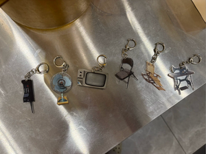 Wholesale Vintage 2D Flat Old Furniture &amp; Appliance Keychain Charms Hanging Ornaments for Keys and Bags Memories of the <strong>Past</strong> <strong>Acc</strong> - Product Image 6