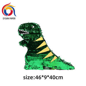 Pinata en papier sur le thème préhistorique pour enfants, design populaire, remplissage de pinata, accessoire de jeu pour les activités de fête - Product Image 4