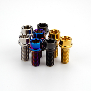 สลักเกลียวล้อไทเทเนียมอัลลอย tmj ดัดแปลงรถยนต์น้ำหนักเบา M12/P1.25 M14X28/P1.5Mm - Product Image 5
