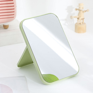 <span class=keywords><strong>Espejo</strong></span> de Maquillaje Moderno y Simple, de Plástico Cuadrado con Acabado Plateado, Color Personalizable, <span class=keywords><strong>Plegable</strong></span>, sin Marco, para Colgar en la <span class=keywords><strong>Pared</strong></span> - Product Image 1